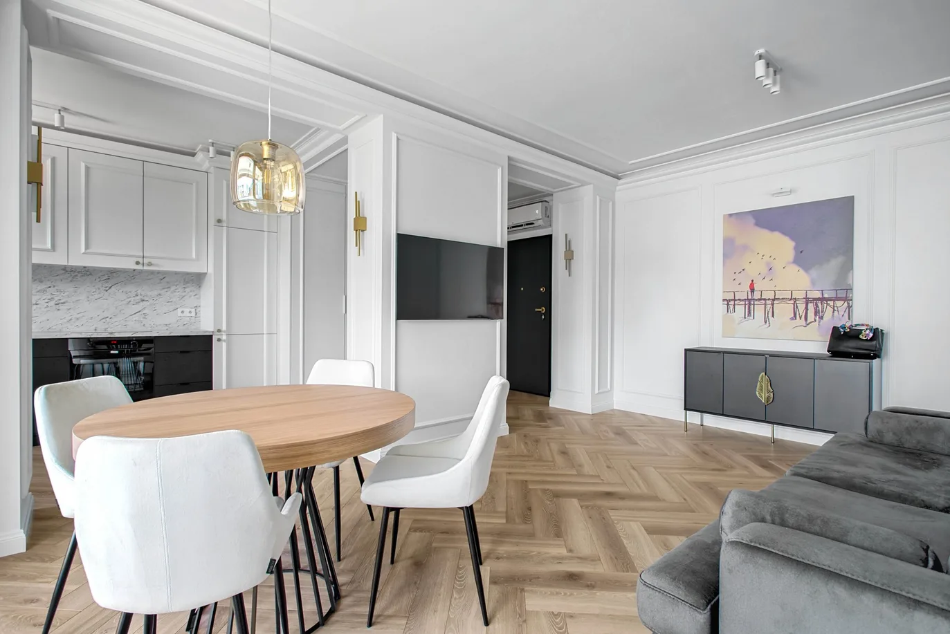 Wola - flat for rent with GARAGE and AC