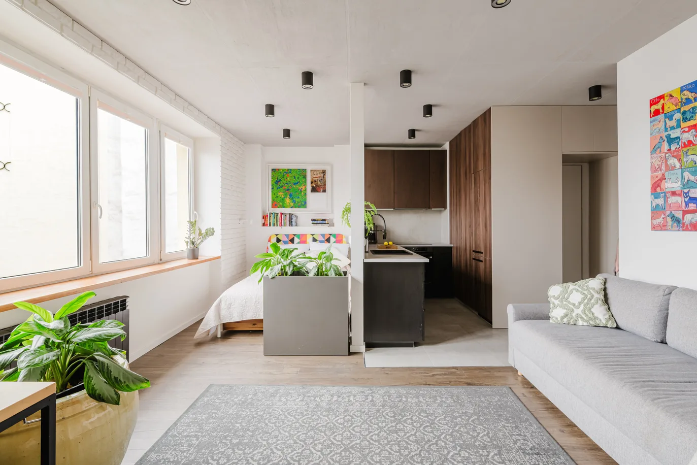 35 sqm | Śródmieście – Mokotowska Street | Bright
