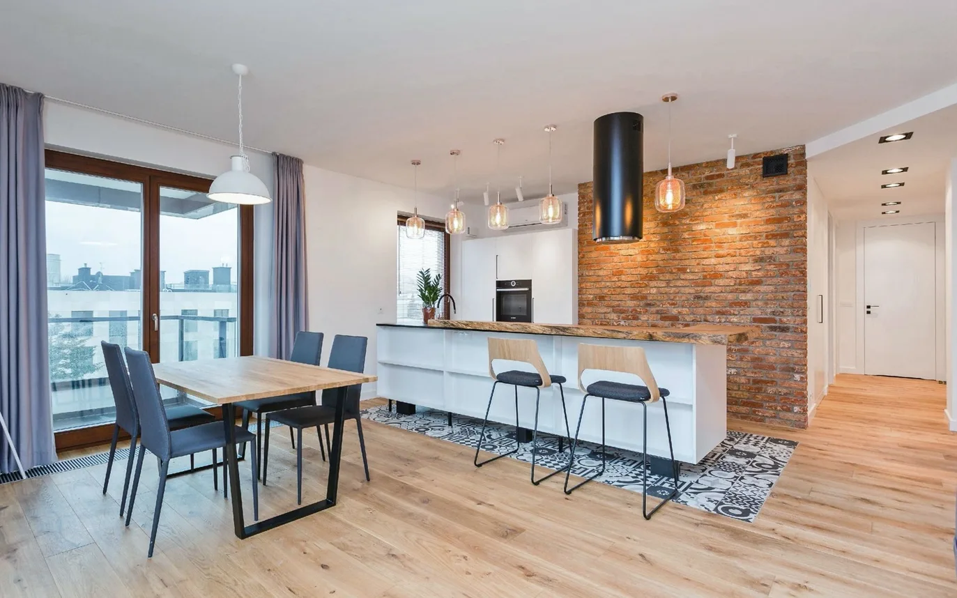 New, luxurious apartment in Powisle with a view