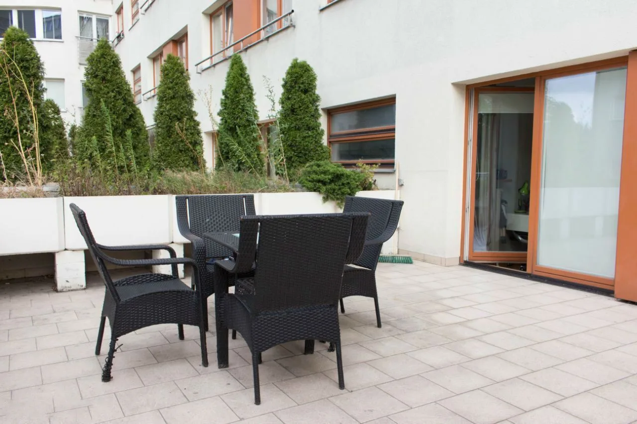 Modern apartment with terrace