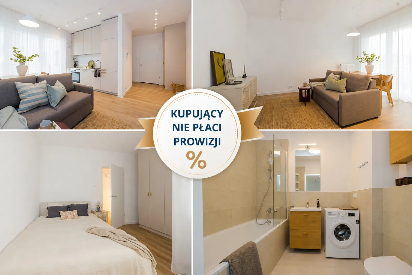 COMMISSION 0% I 2-room apartment in Kamionek