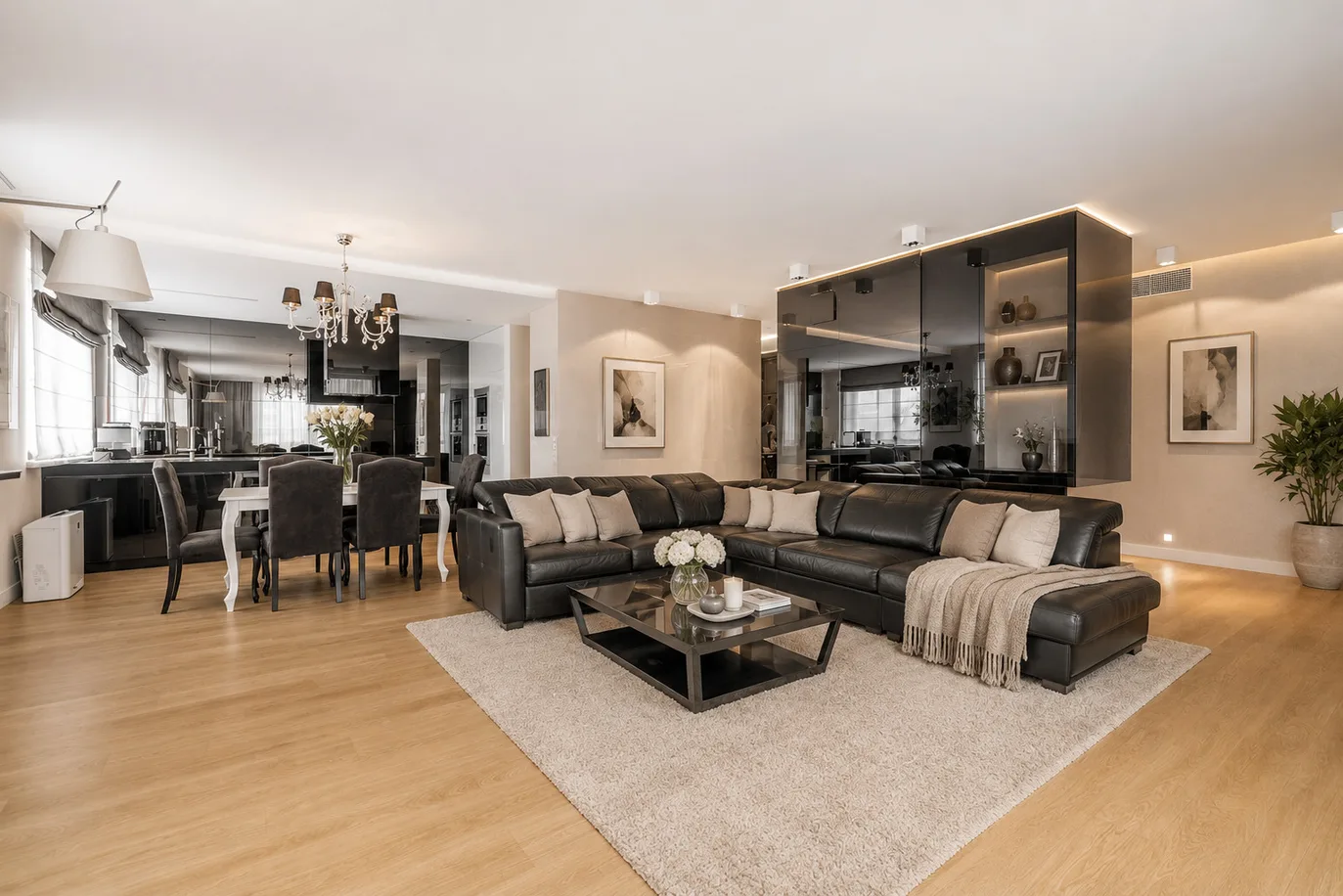 Apartment in Mokotów with a 70 m² Terrace