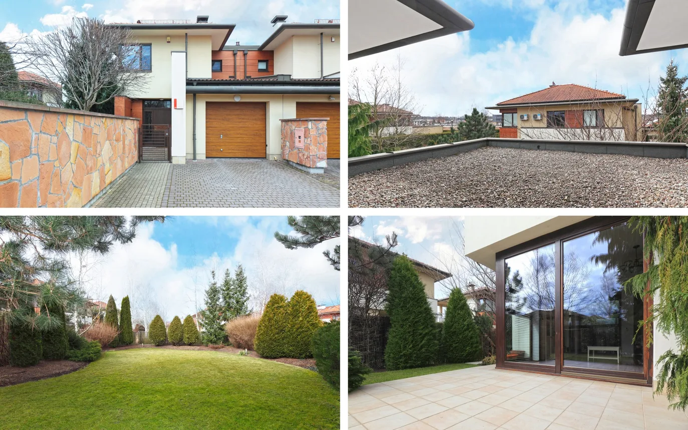Villa with garden on private Konstancja estate