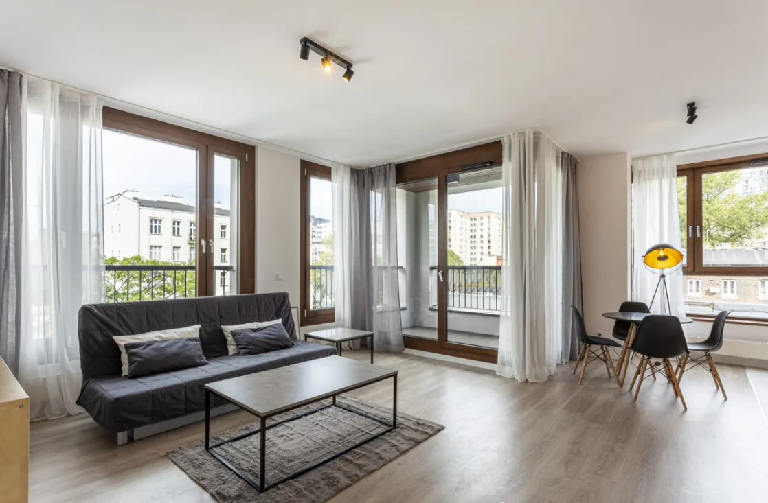 Three-bedroom apartment in the heart of Warsaw