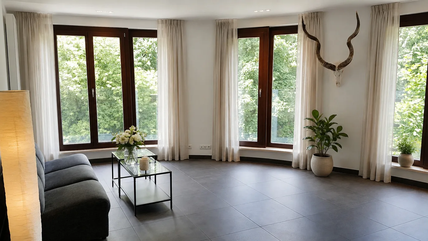 Apartment with a unique view in Powiśle