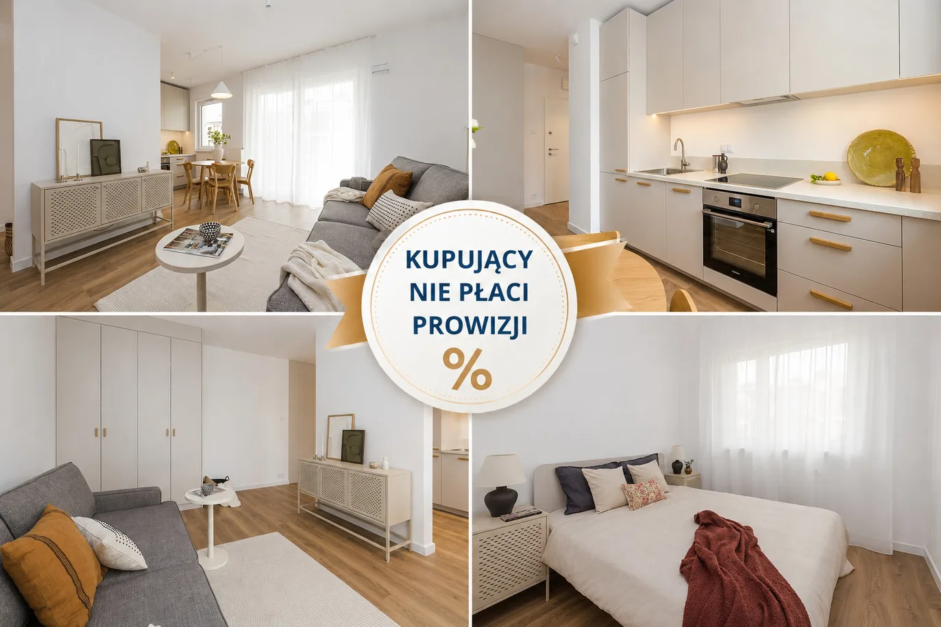 COMMISSION 0% I 3-room apartment in Kamionek