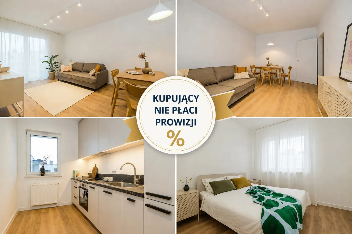COMMISSION 0% I 2-room apartment in Kamionek
