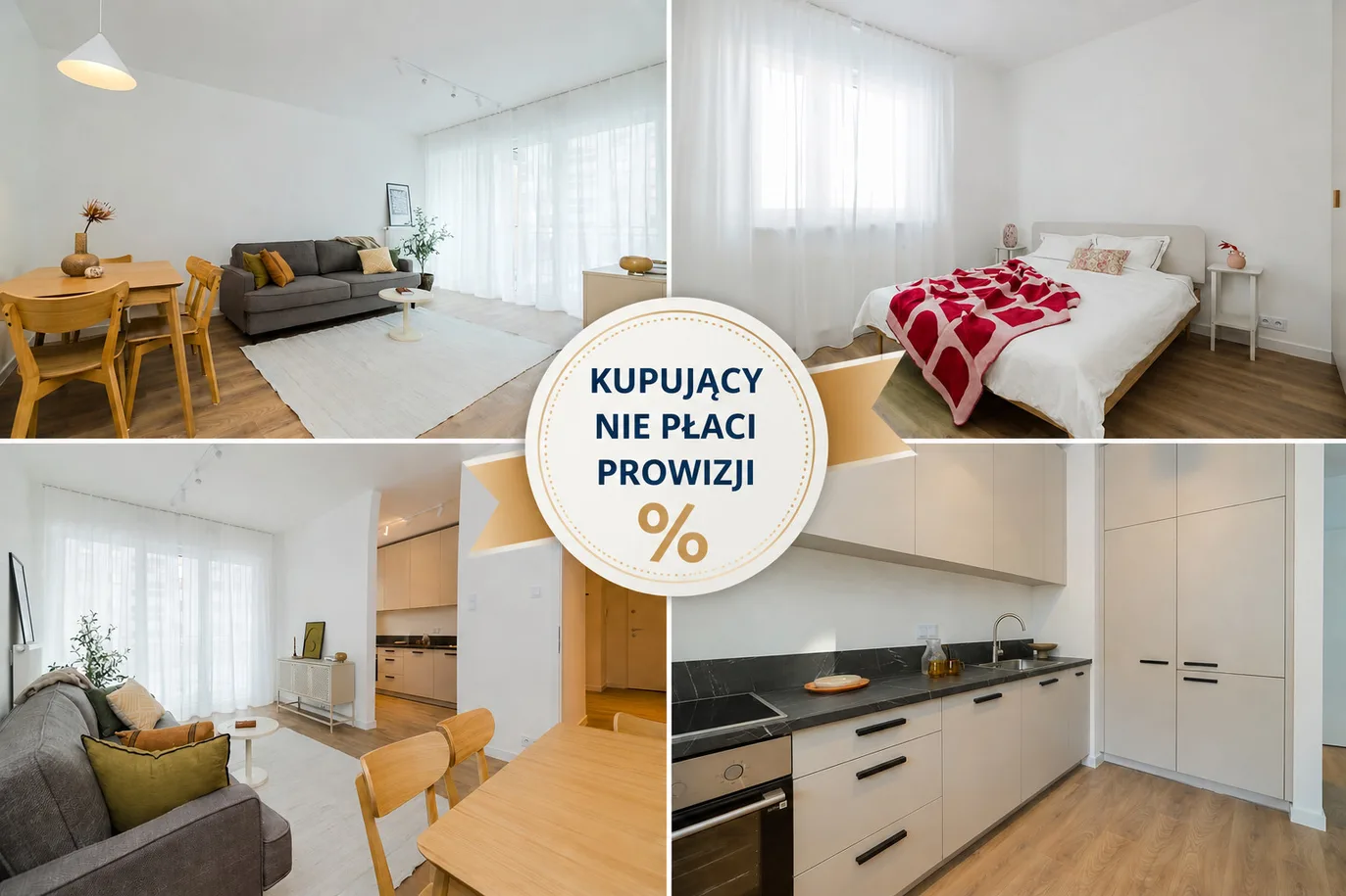 COMMISSION 0% I 3-room apartment in Kamionek