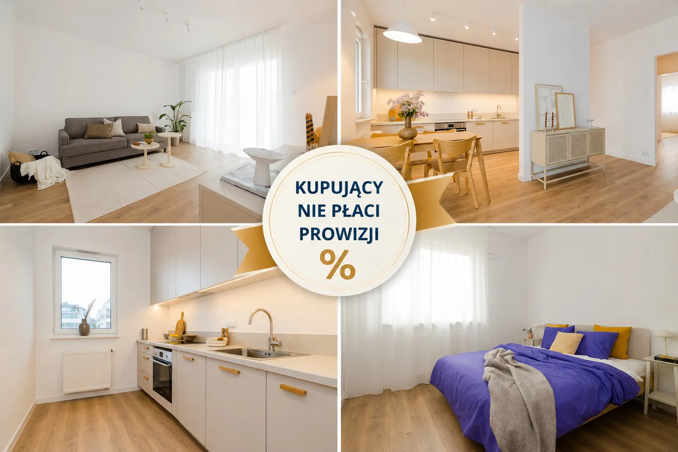 COMMISSION 0% I 3-room apartment in Kamionek