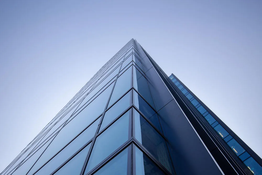 elegant office space located in a modern office
