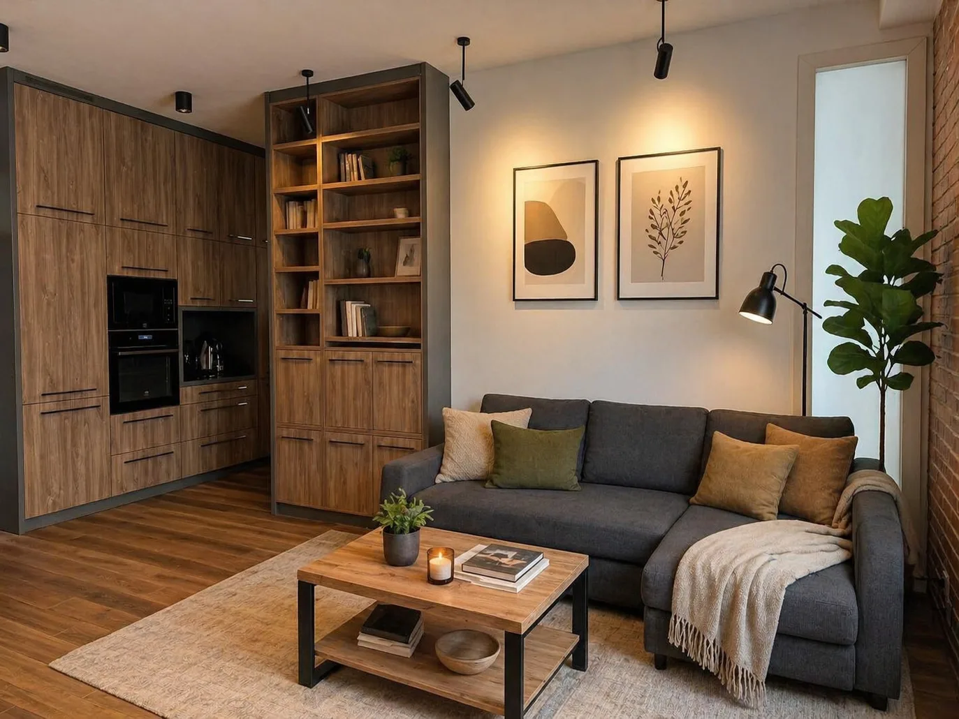 An atmospheric apartment in the center of War