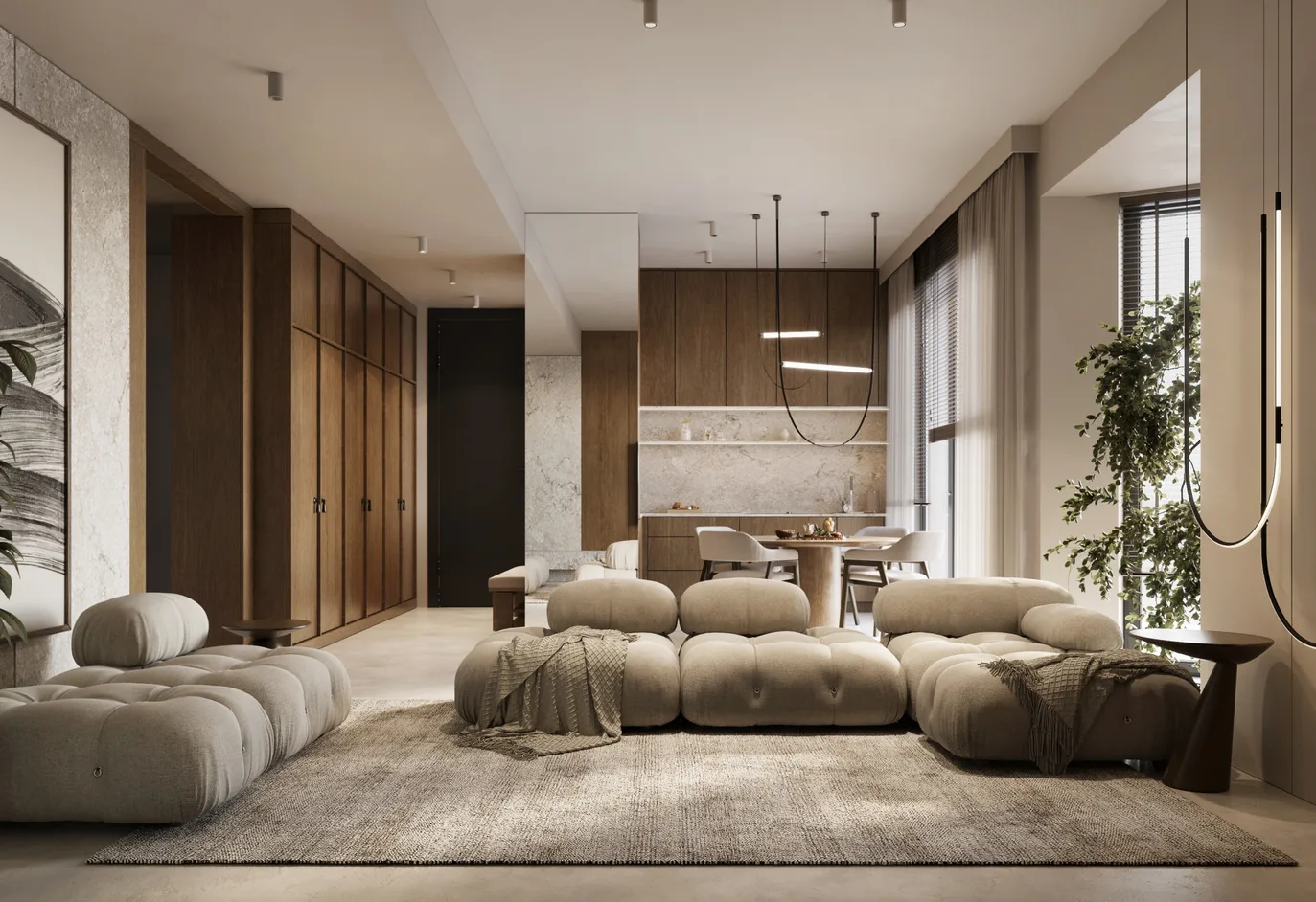 Modern Apartment with Two Terraces in Saska Kępa